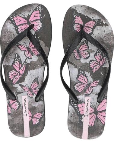 IPANEMA CLASSICA HAPPY FLIP-FLOPS WITH BUTTERFLY PRINT MULTICOLOR MULTICOLOR
