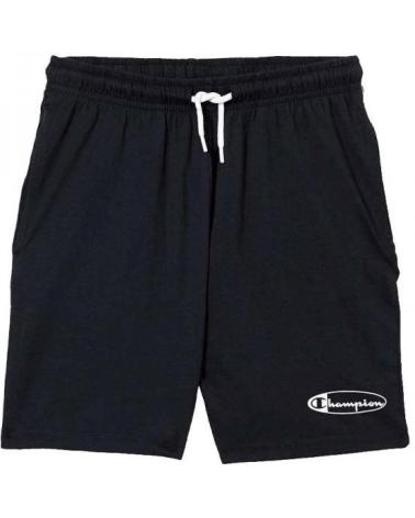 PANTALONCINI CHAMPION NERI PER BAMBINI NEGRO