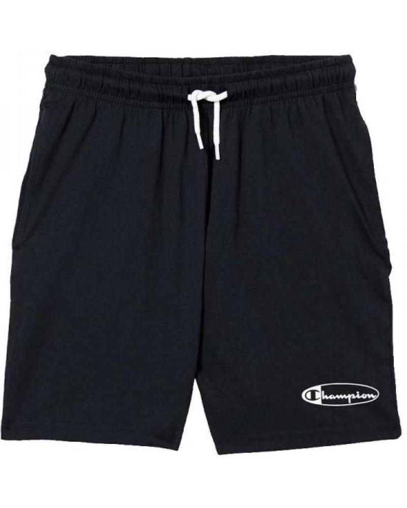PANTALONCINI CHAMPION NERI PER BAMBINI NEGRO