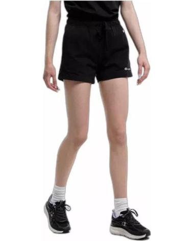 PANTALONCINI SPORTIVI CHAMPION NERI DA DONNA NEGRO