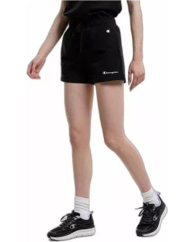 PANTALONCINI SPORTIVI CHAMPION NERI DA DONNA NEGRO