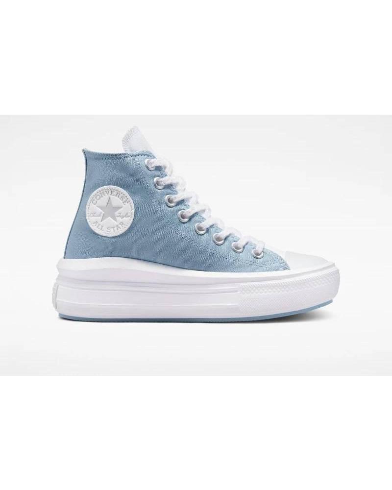 SAPATILHAS CONVERSE ALL STAR MOVE PLATFORM HIGH TOP AZUL AZUL