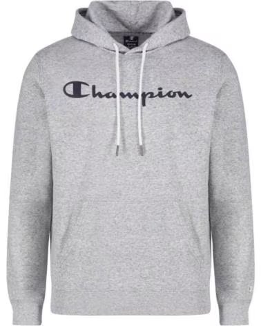 MOLETOM COM CAPUZ CHAMPION CINZA NOXM GRIS