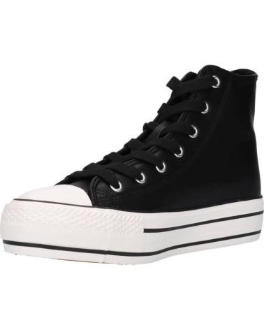 SNEAKERS ALTE IN TELA MTNG BIGGER-X NERE NEGRO