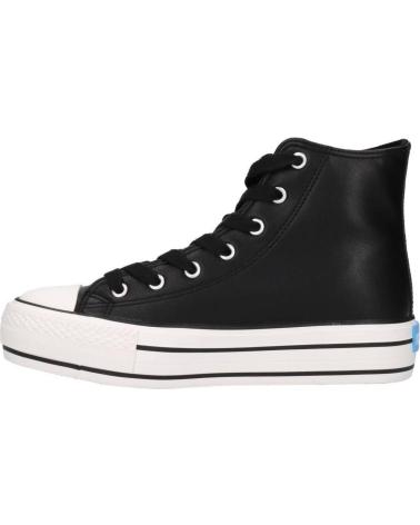 SNEAKERS ALTE IN TELA MTNG BIGGER-X NERE NEGRO