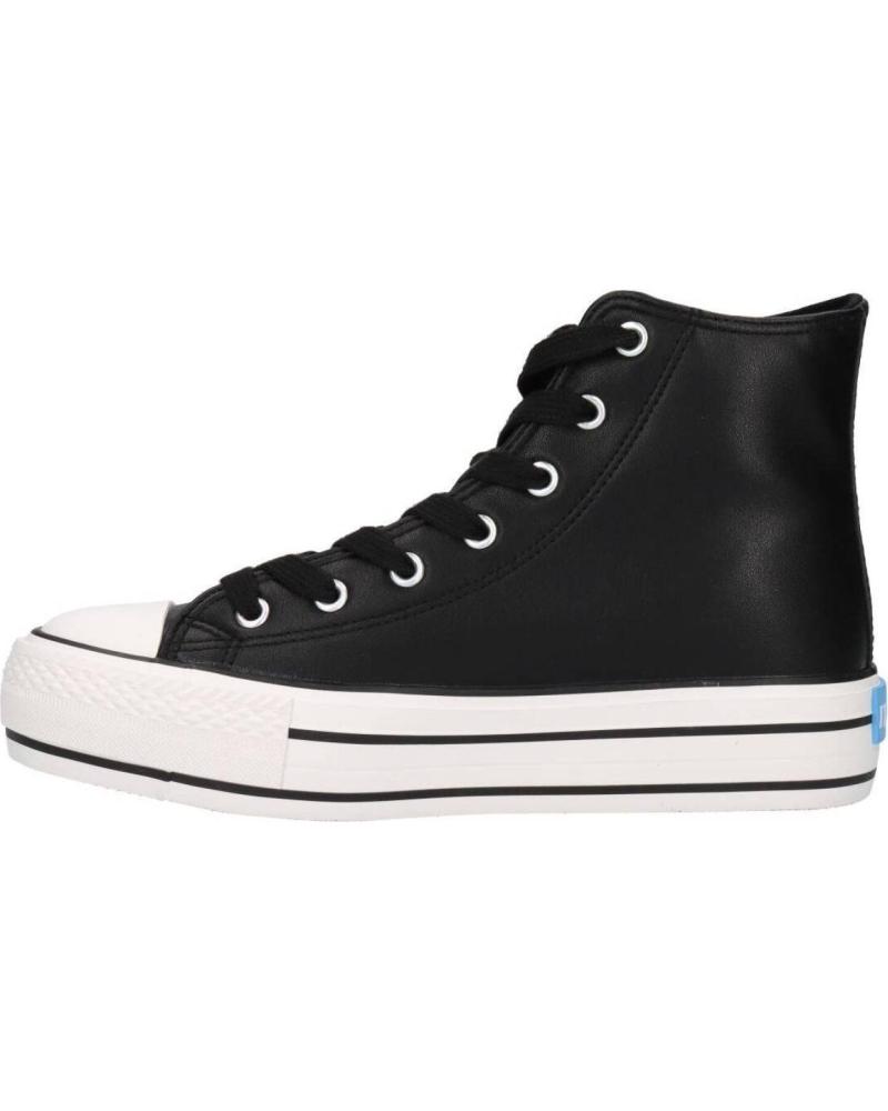 SNEAKERS ALTE IN TELA MTNG BIGGER-X NERE NEGRO