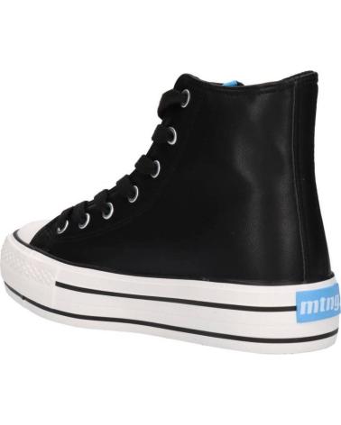 SNEAKERS ALTE IN TELA MTNG BIGGER-X NERE NEGRO