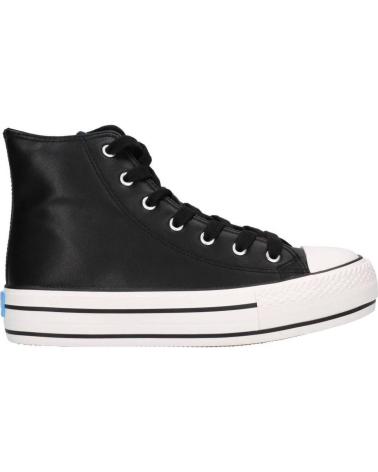 SNEAKERS ALTE IN TELA MTNG BIGGER-X NERE NEGRO