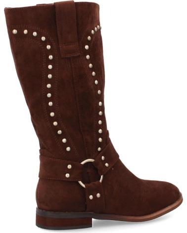 PUNTOSALAO STIVALI BIKER BASSI CON BORCHIE - MARRONE S VARIOS COLORES
