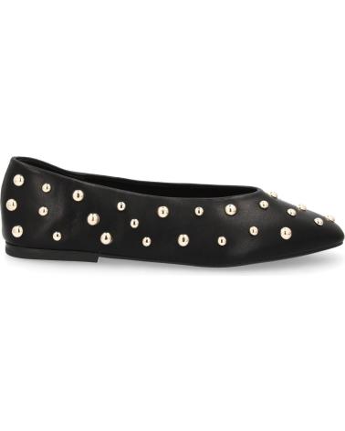 PUNTOSALAO BALLERINE PIATTE ELEGANTI CON BORCHIE - NERO M5596 VARIOS COLORES