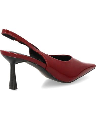 PUNTOSALAO ELEGANTE BORDEAUXROTE PUMPS FZ385 MIT ABSATZ VARIOS COLORES