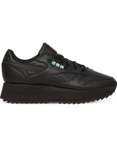 REEBOK CLASSICS LEATHER DOUBLE PRETO NEGRO