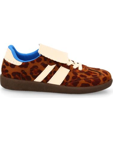 PUNTOSALAO SCARPE DA GINNASTICA BASSE CASUAL STAMPA ANIMALIER VARIOS COLORES