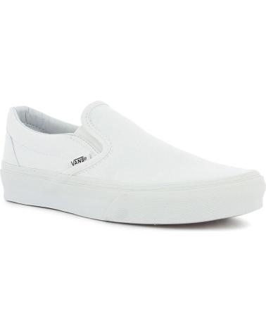 VANS OFF THE WALL CLASSIC SLIP-ON U JUNIOR BRANCAS BLANCO