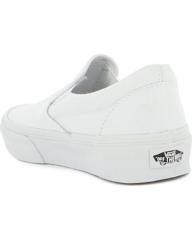 VANS OFF THE WALL CLASSIC SLIP-ON U JUNIOR BRANCAS BLANCO