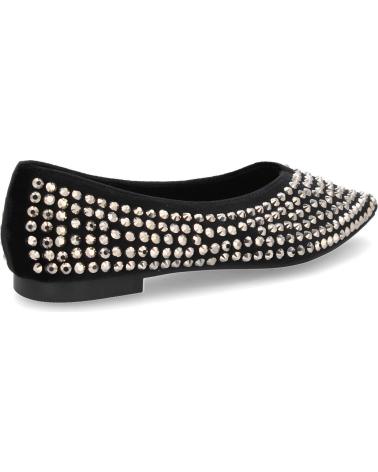 PUNTOSALAO BALLERINE NERE A PUNTA CON BORCHIE METALLICHE VARIOS COLORES