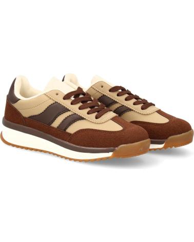PUNTOSALAO 8855 - TÊNIS ESPORTIVOS CONFORTÁVEIS MARRONS VARIOS COLORES