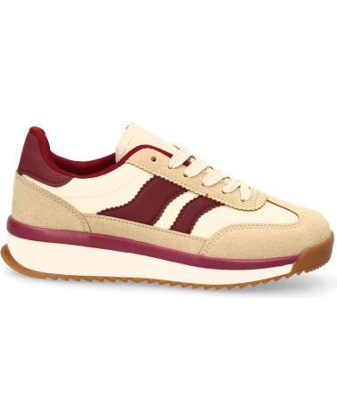 PUNTOSALAO 8855 - TÊNIS ESPORTIVOS CONFORTÁVEIS BORDÔ VARIOS COLORES
