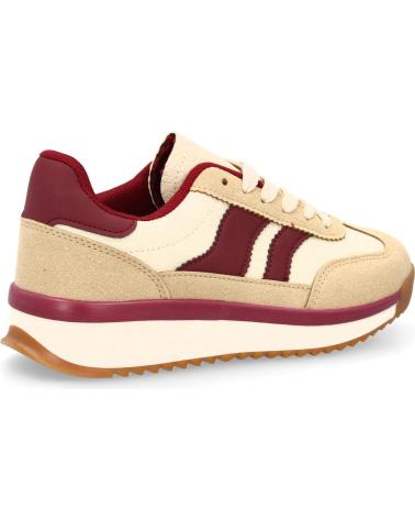 PUNTOSALAO 8855 - TÊNIS ESPORTIVOS CONFORTÁVEIS BORDÔ VARIOS COLORES