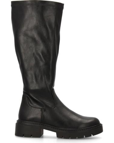 PUNTOSALAO BOTAS ALTAS RASAS ESTILO MOTARD PRETAS MODELO 5828 VARIOS COLORES