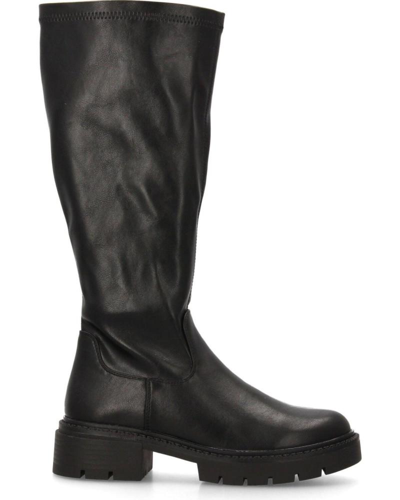 PUNTOSALAO FLACHE HOHE BIKERSTIEFEL SCHWARZ MODELL 5828 VARIOS COLORES