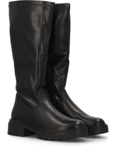 PUNTOSALAO FLACHE HOHE BIKERSTIEFEL SCHWARZ MODELL 5828 VARIOS COLORES