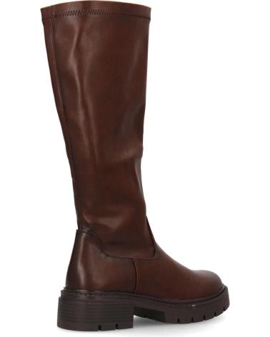 PUNTOSALAO FLACHE HOHE BIKERSTIEFEL BRAUN MODELL 5828 VARIOS COLORES