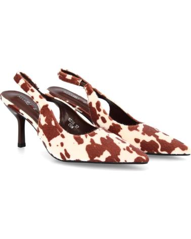 PUNTOSALAO PUMPS MIT DÜNNEM ABSATZ UND ANIMAL-PRINT VARIOS COLORES
