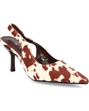 PUNTOSALAO PUMPS MIT DÜNNEM ABSATZ UND ANIMAL-PRINT VARIOS COLORES