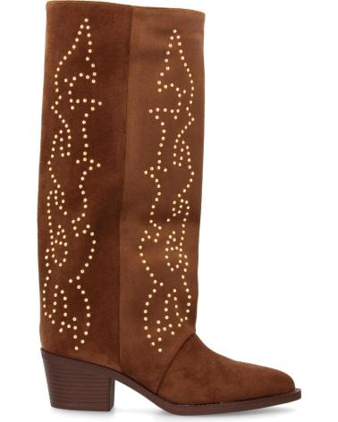 PUNTOSALAO HOHE COWBOY-STIEFEL BESTICKT MODELL 4022 VARIOS COLORES