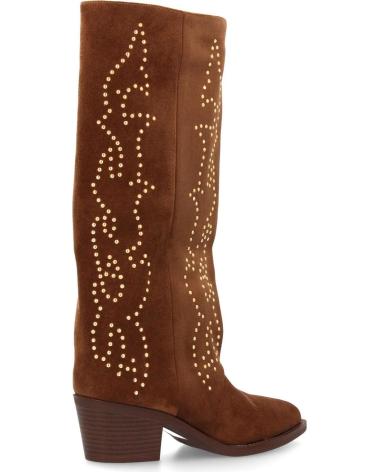 PUNTOSALAO HOHE COWBOY-STIEFEL BESTICKT MODELL 4022 VARIOS COLORES