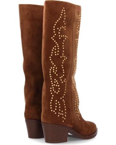 PUNTOSALAO HOHE COWBOY-STIEFEL BESTICKT MODELL 4022 VARIOS COLORES
