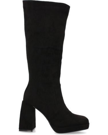 PUNTOSALAO BOTAS ALTAS ELEGANTES SALTO BLOCO PRETO MODELO 2S-2089 VARIOS COLORES