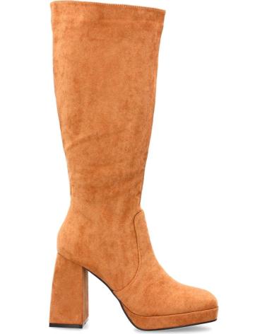 PUNTOSALAO BOTAS ALTAS ELEGANTES SALTO BLOCO CAMEL MODELO 2S-2089 VARIOS COLORES