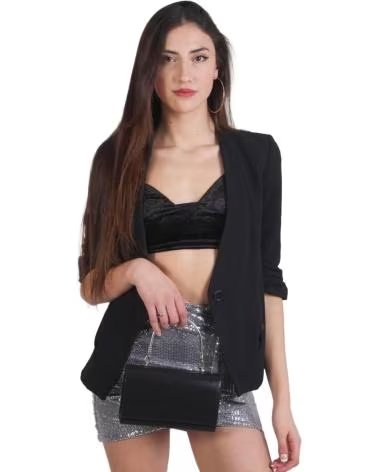 MENBUR BORSA A MANO MODELLO 85162M NERO BLACK
