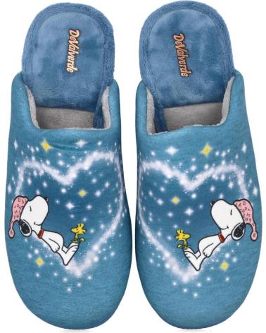 DEVALVERDE 1182 MIT SNOOPY-DESIGN - BEQUEME HAUSSCHUHE DUCADOS