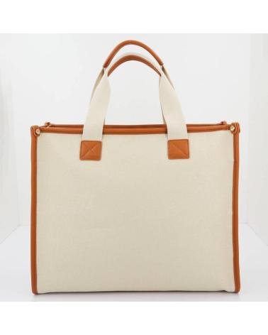 BORSA TOTE V73 GANIMEDE SHOPPING MARRONE CHIARO NATURALE NATURALE