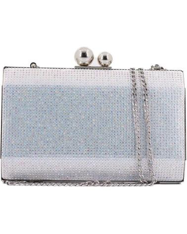 MENBUR BOLSOS MUJER MODELO 858790009M COLOR PLATA SILVER