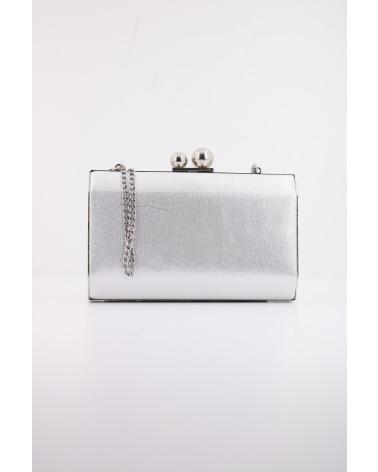 MENBUR BOLSOS MUJER MODELO 858790009M COLOR PLATA SILVER