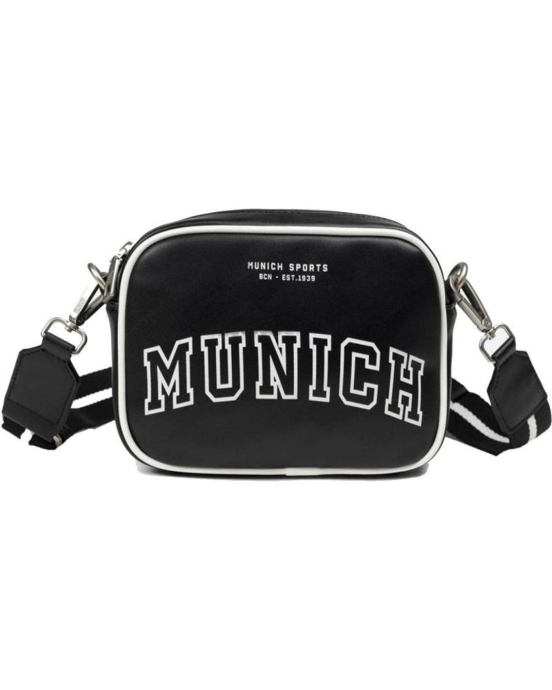 MUNICH BOLSOS MUJER MODELO COURT CROSSBODY CAMERA COLOR NEGRO BLACK
