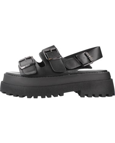 BUFFALO PLUTO ARI SANDALEN SCHWARZ MIT TRACK-SOHLE BLACK
