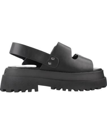 BUFFALO PLUTO ARI SANDALEN SCHWARZ MIT TRACK-SOHLE BLACK