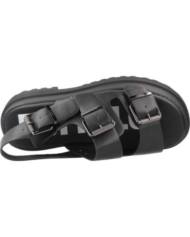 BUFFALO PLUTO ARI SANDALEN SCHWARZ MIT TRACK-SOHLE BLACK
