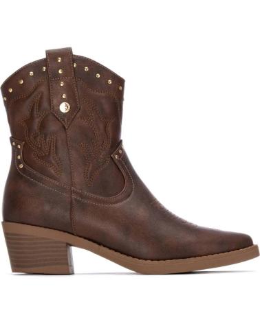 BOTINS COWBOY XTI 130472 CAMEL COM TACHAS CAMEL