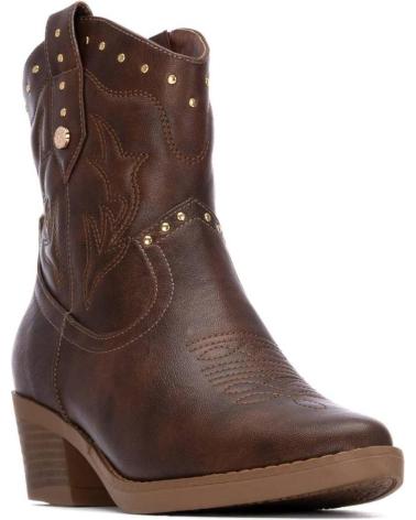 BOTINS COWBOY XTI 130472 CAMEL COM TACHAS CAMEL