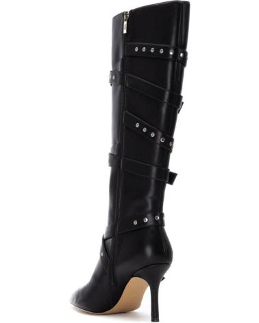 BOTA ALTA XTI 144650 PRETA COM FIVELAS E TACHAS NEGRO