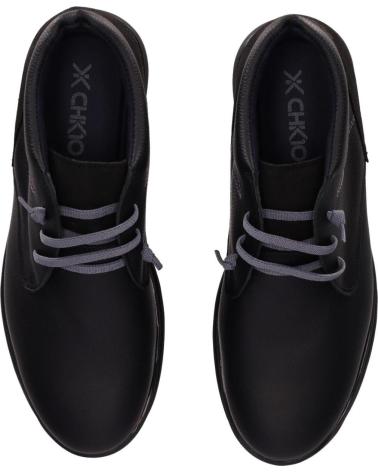 CHIKA10 ST MORTERO 4151 BOTINS CHUKKA PRETOS NEGRO-BLACK
