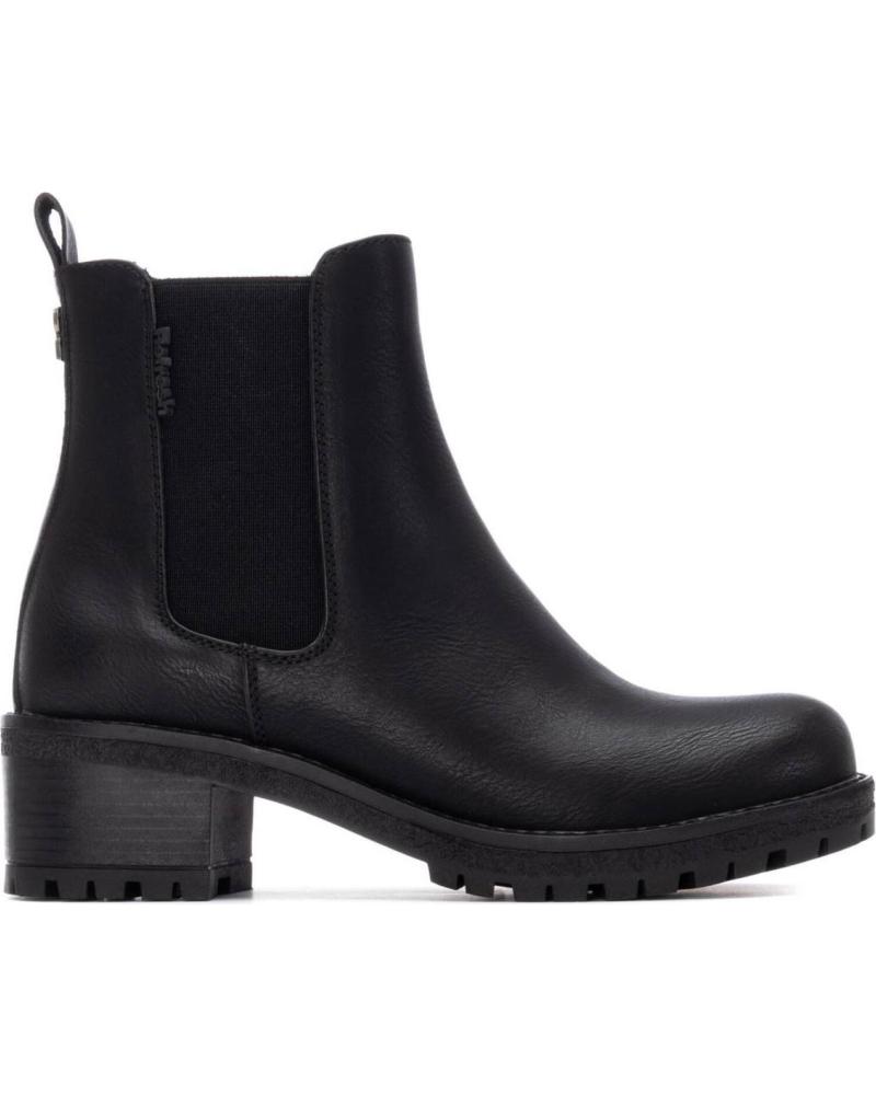 BOTIM CHELSEA REFRESH 172919 PRETO COM SOLA TRATORADA NEGRO
