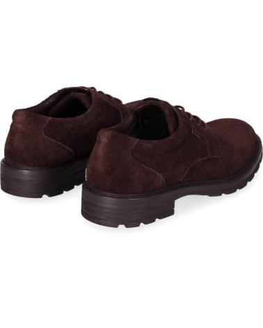 CHIKA10 RE COMUNAL 01 - SAPATOS DE ATAR CASTANHOS MARRON-BROWN