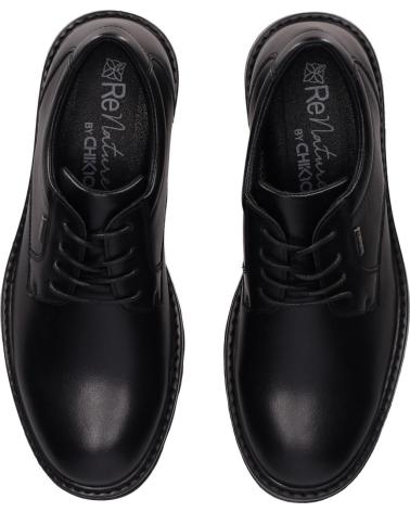 CHIKA10 RE COMUNAL 01 - SAPATOS DE ATAR PRETOS NEGRO-BLACK